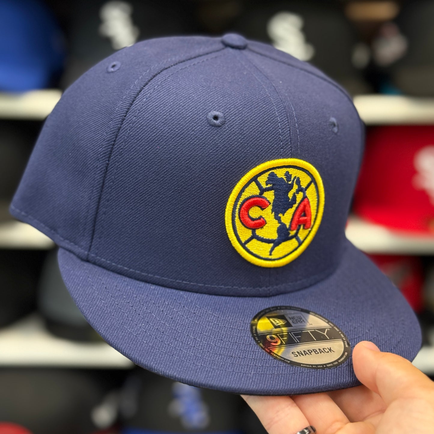New Era Club América 9FIFTY Snapback Navy
