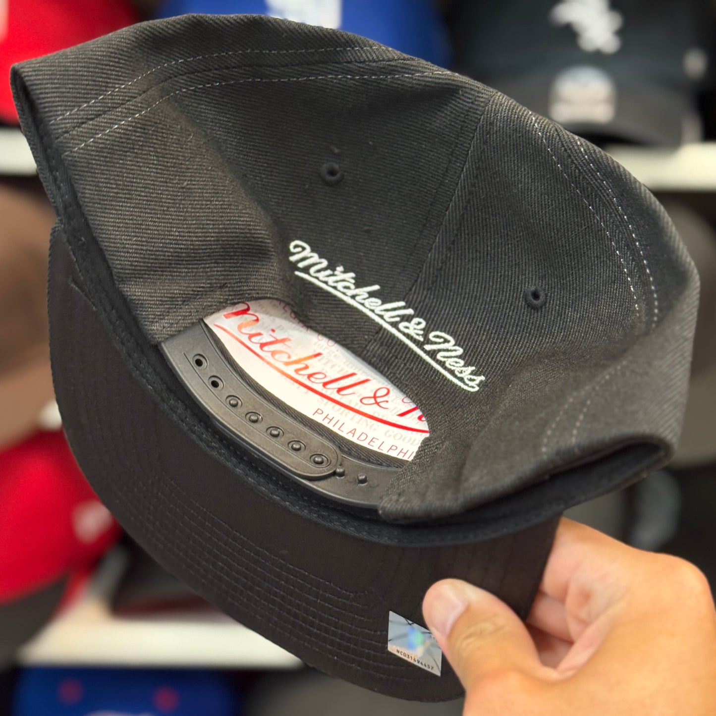 Brooklyn Nets Mitchell & Ness Snapback Black