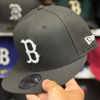 New Era Boston Red Sox Black/White 9FIFTY Snapback