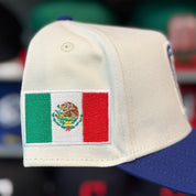 New Era Mexico World Baseball Classics A-Frame Creme/Blue 9FORTY Snapback