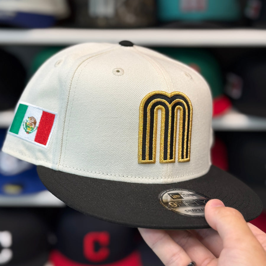 New Era Mexico World Baseball Classics Creme/Black 9FIFTY Snapback