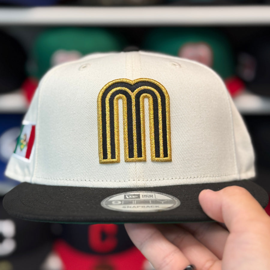 New Era Mexico World Baseball Classics Creme/Black 9FIFTY Snapback