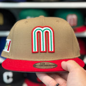 New Era Mexico World Baseball Classics Tan/Red 9FIFTY Snapback