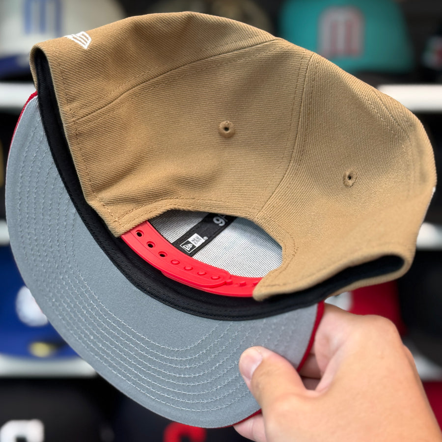 New Era Mexico World Baseball Classics Tan/Red 9FIFTY Snapback