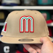 New Era Mexico World Baseball Classics Tan 9FIFTY Snapback