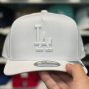 New Era Los Angeles Dodgers A-Frame White 9FIFTY Snapback - Product Image