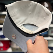 New Era Los Angeles Dodgers Upside Down Logo '75th World Series' A-Frame Chalk 9FORTY Snapback - Product Image