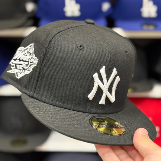 New Era New York Yankees Black 59FIFTY Fitted Hat | Size 7 5/8 - Product Image