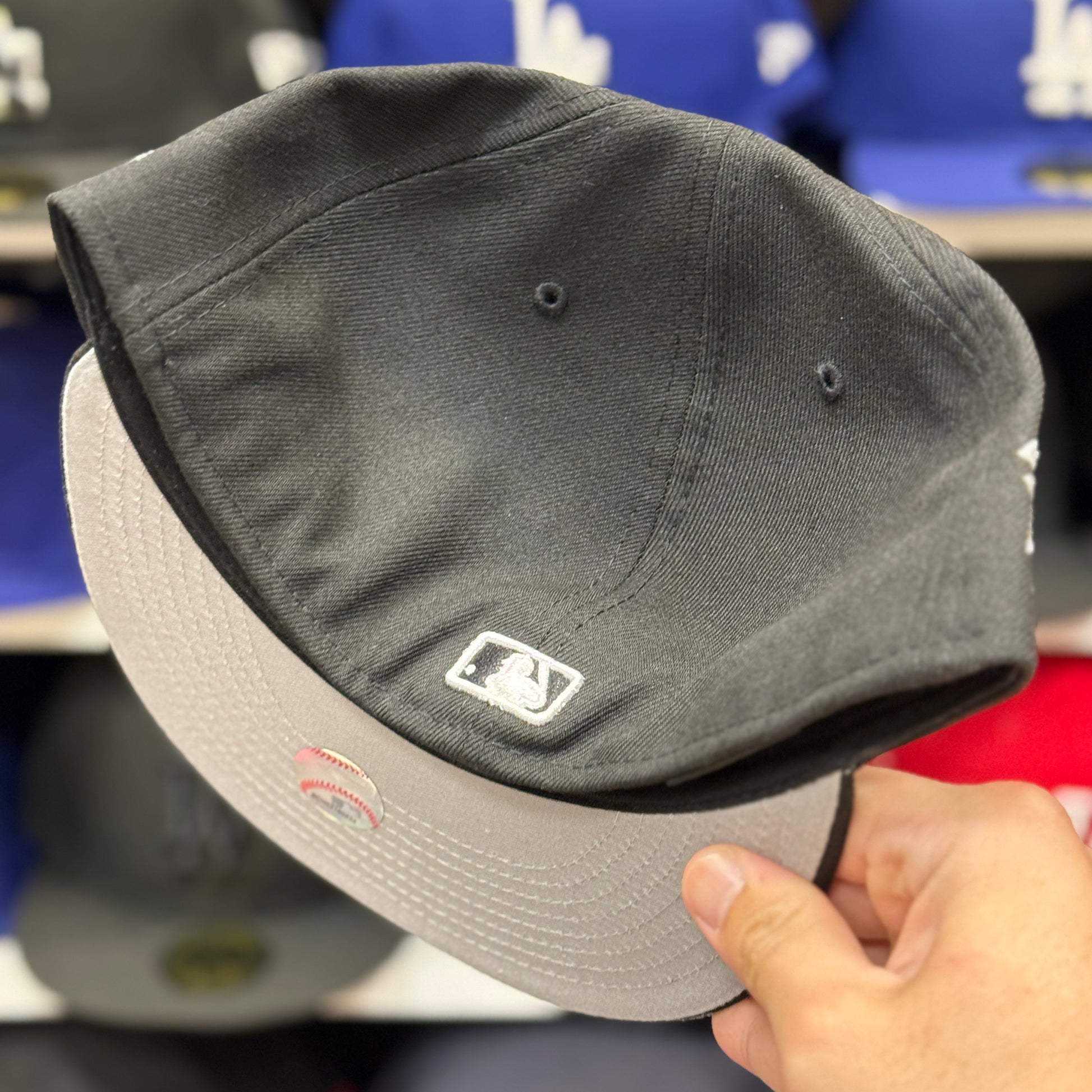 New Era New York Yankees Black 59FIFTY Fitted Hat | Size 7 5/8 - Product Image