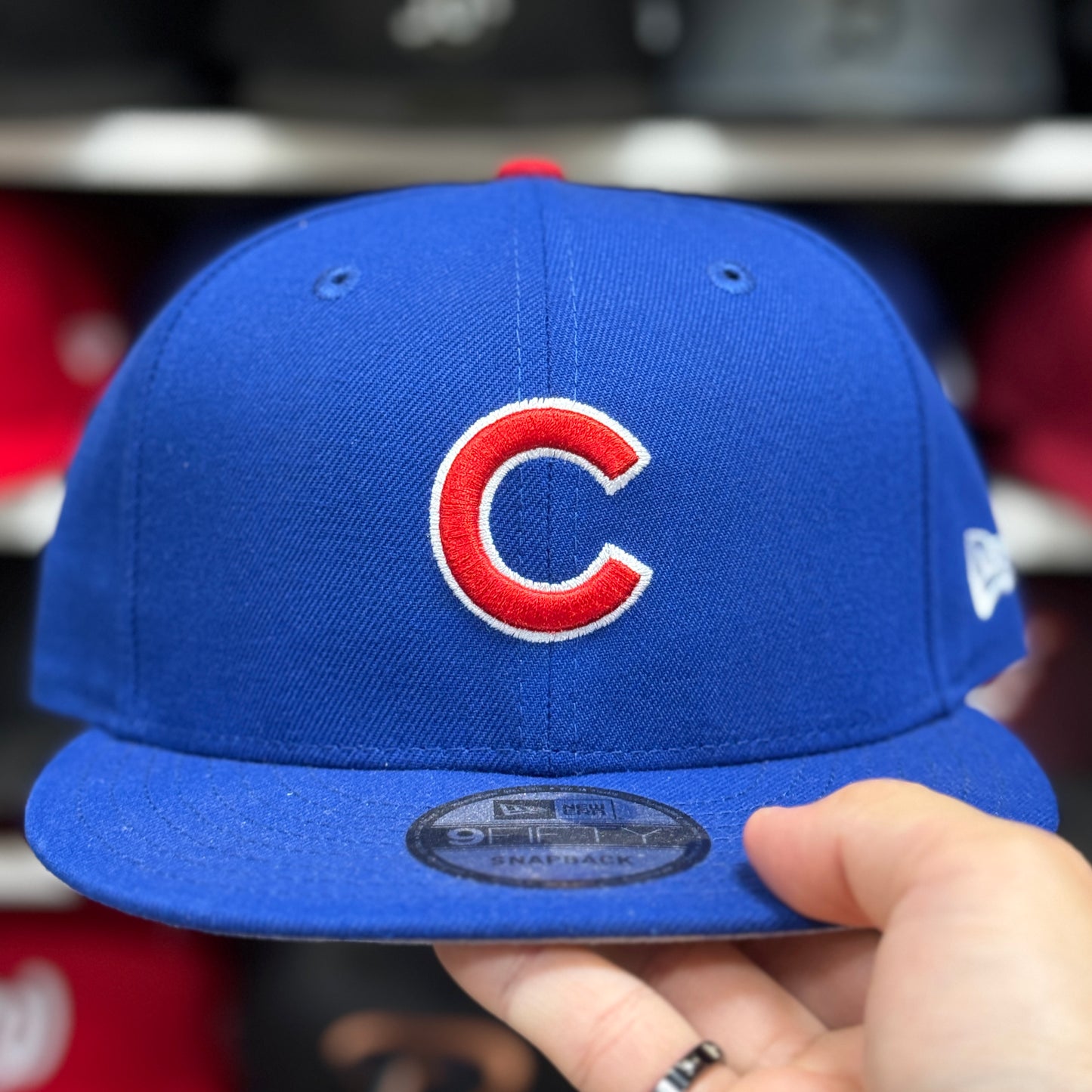 New Era Chicago Cubs Blue 9FIFTY Snapback - Product Image