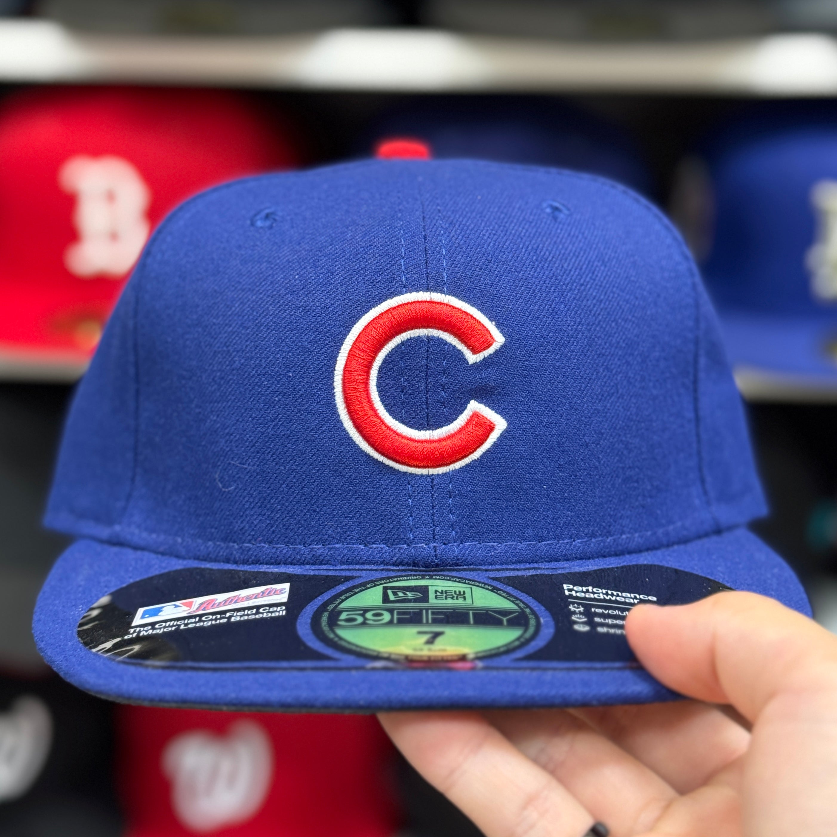 New Era Chicago Cubs Blue 59FIFTY Fitted Hat - Product Image