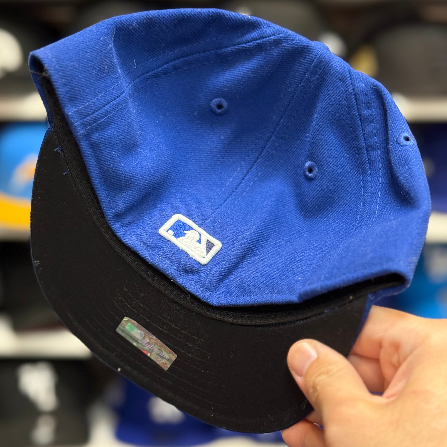 Youth Toronto Blue Jays New Era Blue 59FIFTY Fitted Hat - Product Image