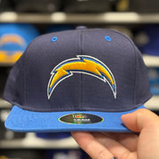 Youth Los Angeles Chargers Navy/Blue Team Headwear Snapback - Product Image