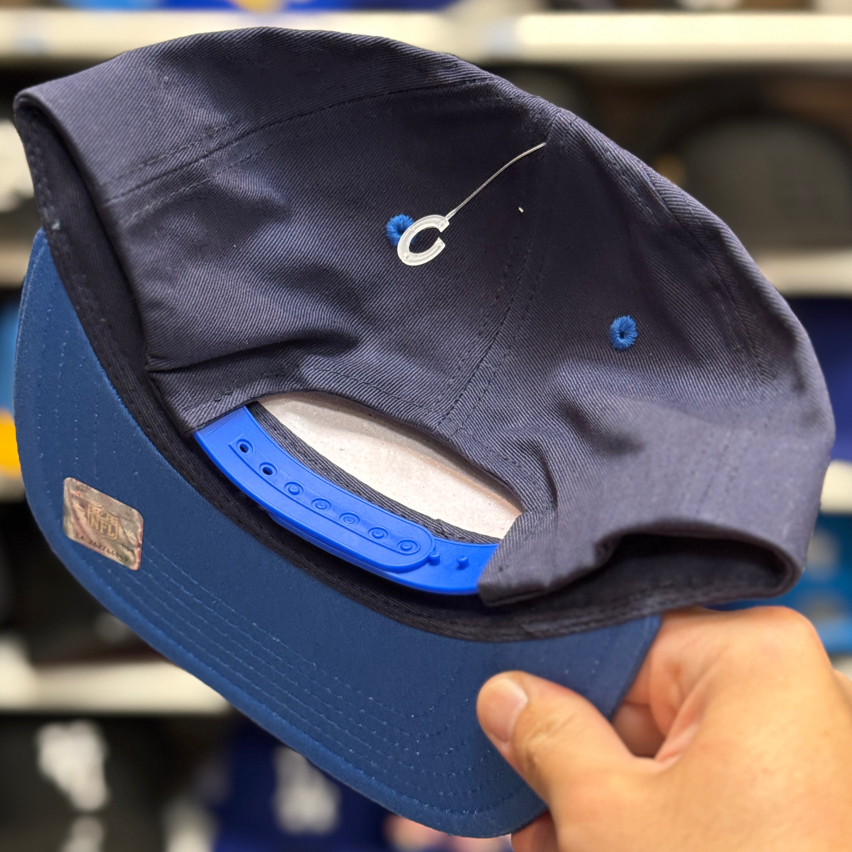 Youth Los Angeles Chargers Navy/Blue Team Headwear Snapback - Product Image