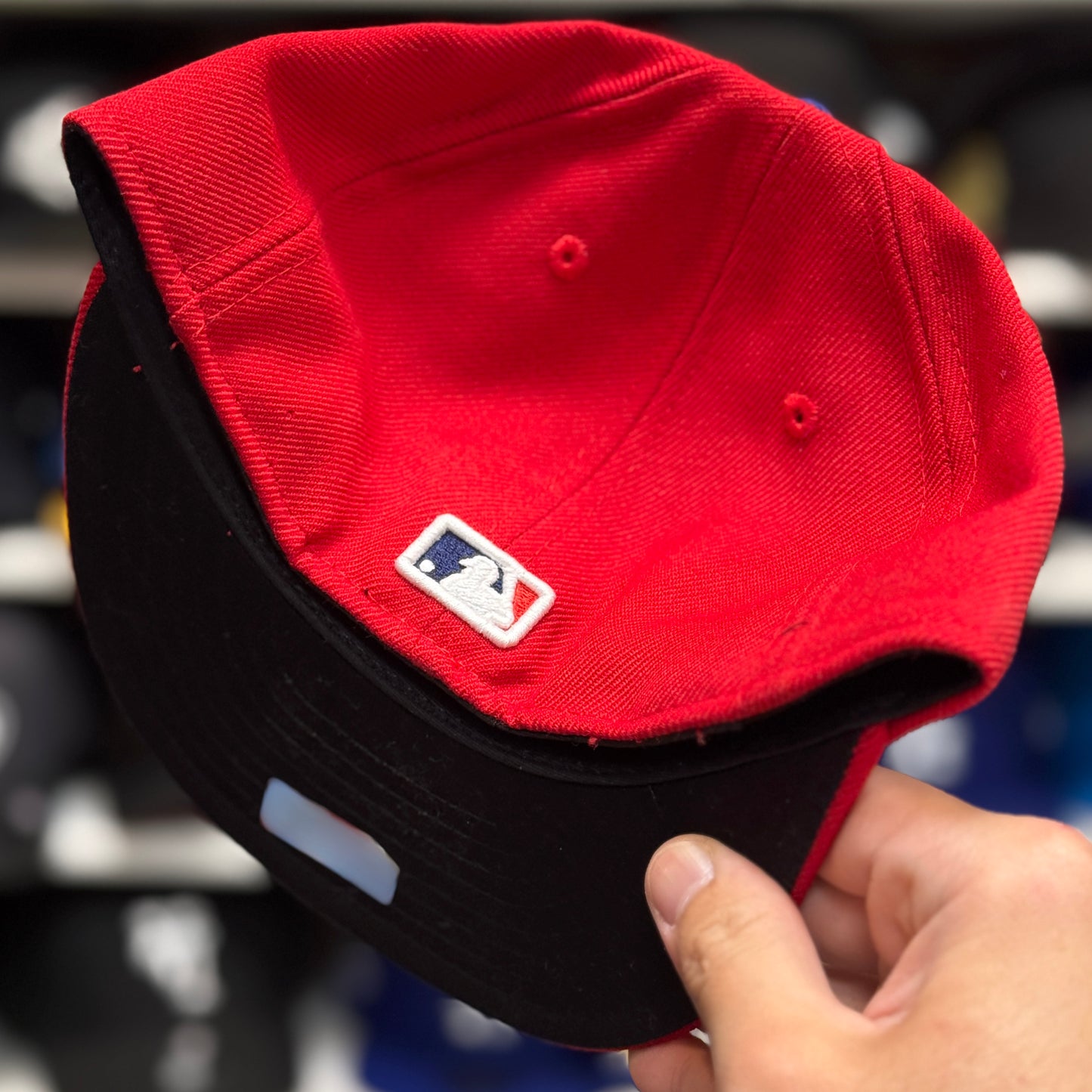 Youth Philadelphia Phillies New Era Red 59FIFTY Fitted Hat - Product Image