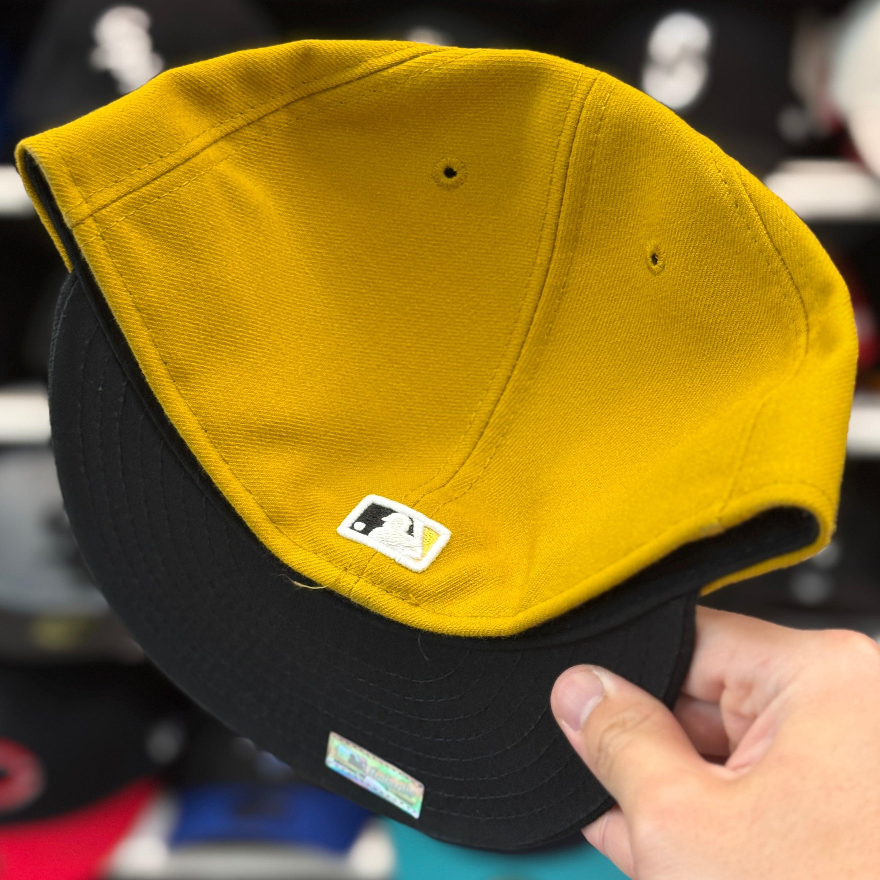 New Era Pittsburgh Pirates Gold/Black 59FIFTY Fitted Hat - Product Image