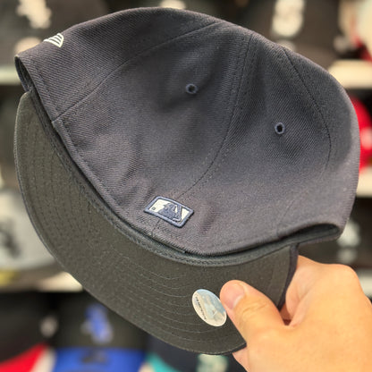 New Era Pittsburgh Pirates Midnight Blue 59FIFTY Fitted Hat | Size 6 7/8 - Product Image