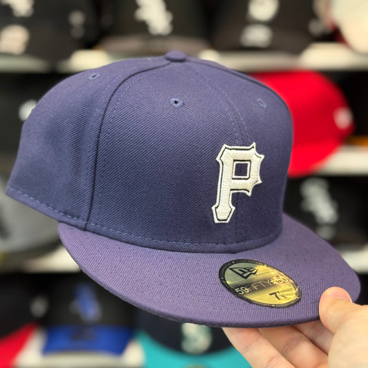 New Era Pittsburgh Pirates Purple 59FIFTY Fitted Hat | Size 7 7/8 - Product Image