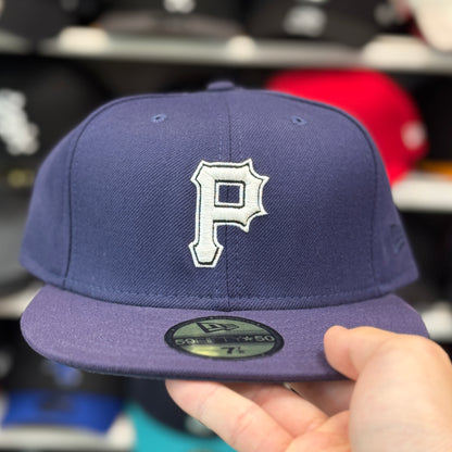 New Era Pittsburgh Pirates Purple 59FIFTY Fitted Hat | Size 7 7/8 - Product Image