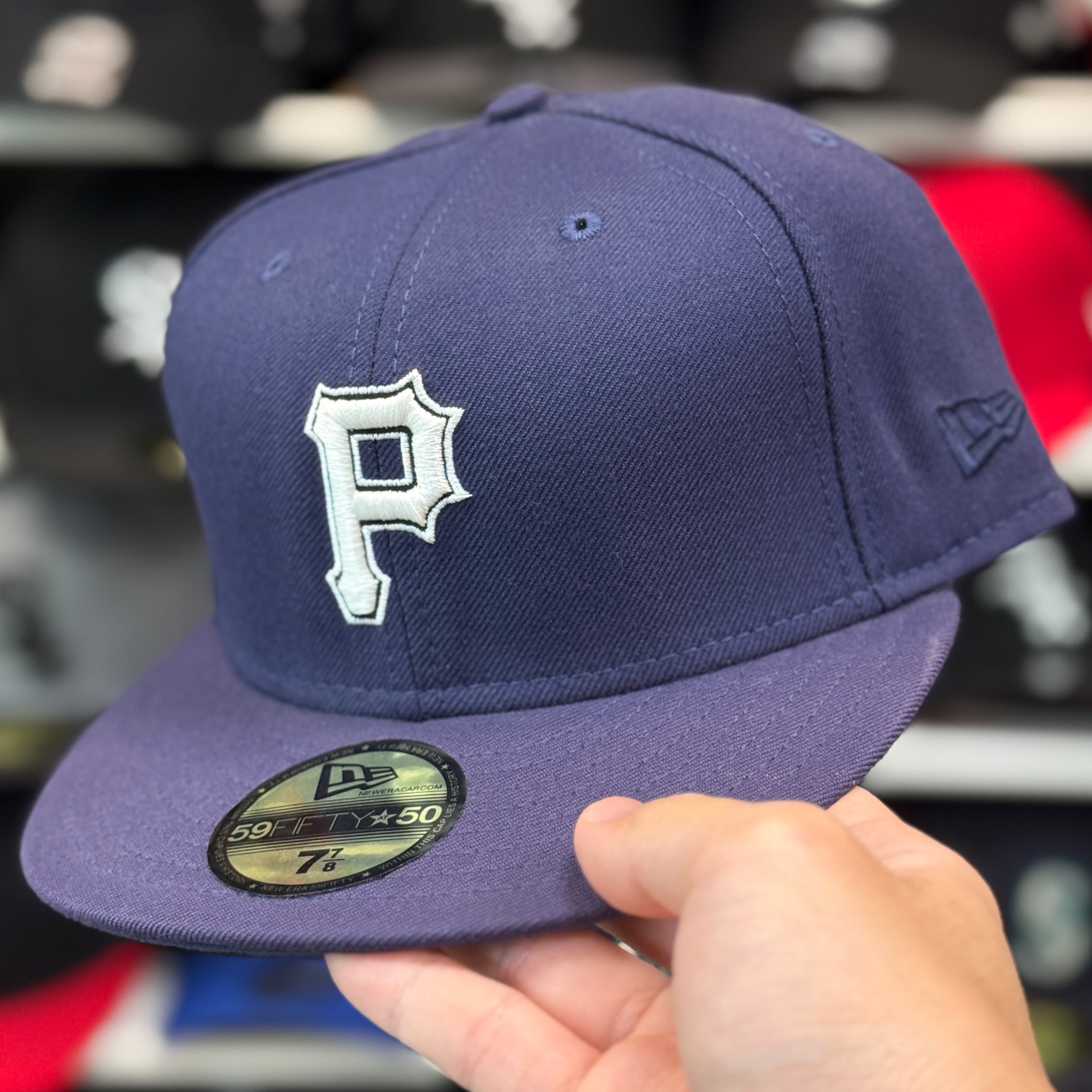 New Era Pittsburgh Pirates Midnight Purple 59FIFTY Fitted Hat - Product Image