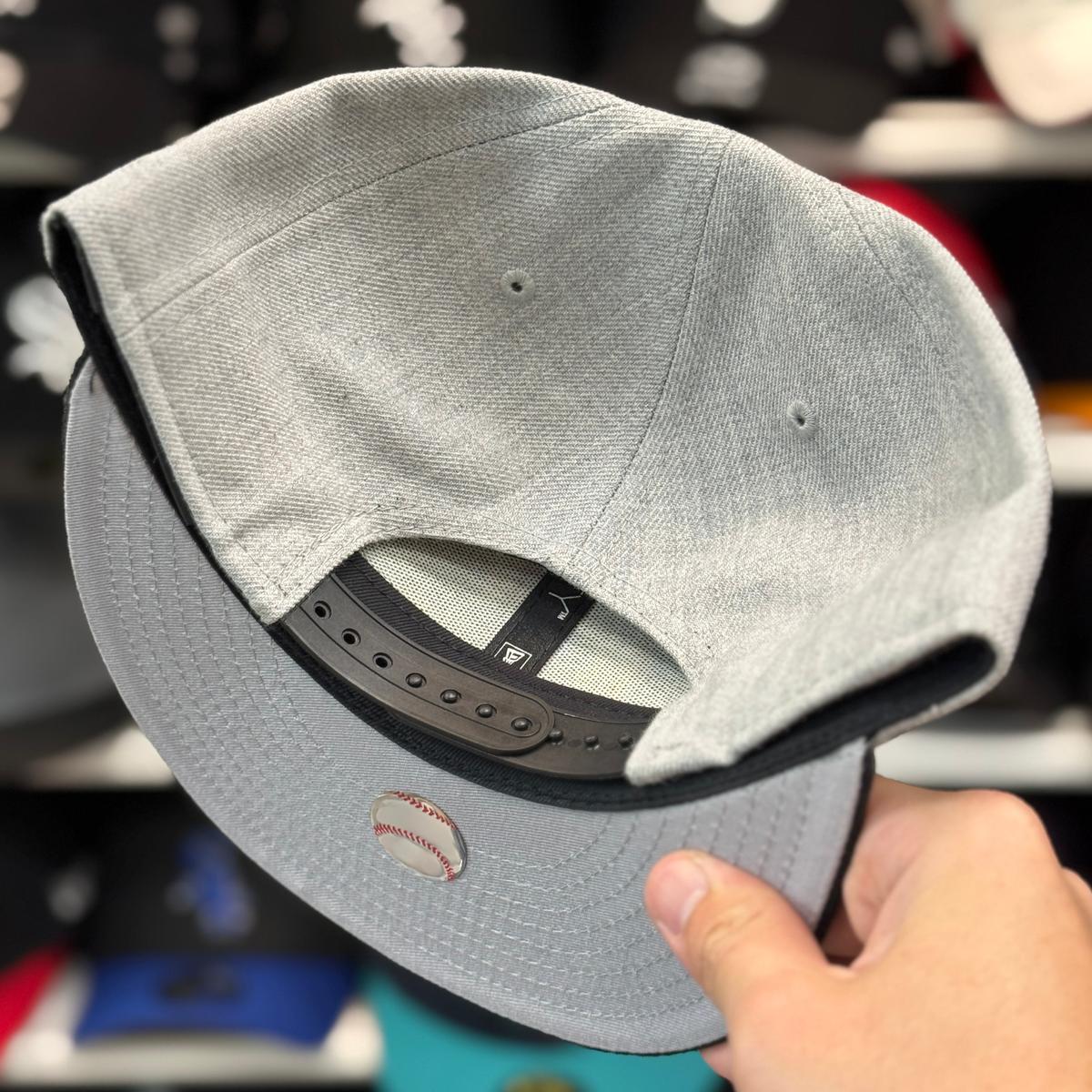New Era Pittsburgh Pirates 'Large Logo' Gray/Black 9FIFTY Snapback - Product Image