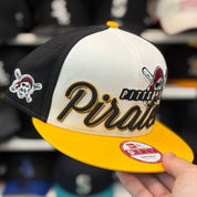 New Era Pittsburgh Pirates 'Script Logo' Multi-Color 9FIFTY Snapback - Product Image