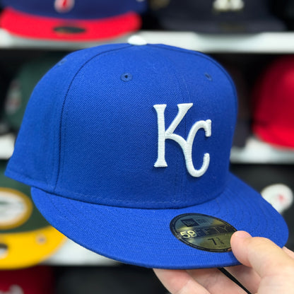 New Era Kansas City Royals Blue 59FIFTY Fitted Hat - Product Image