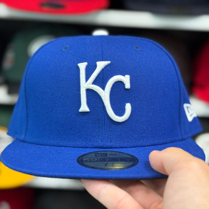New Era Kansas City Royals Blue 59FIFTY Fitted Hat - Product Image