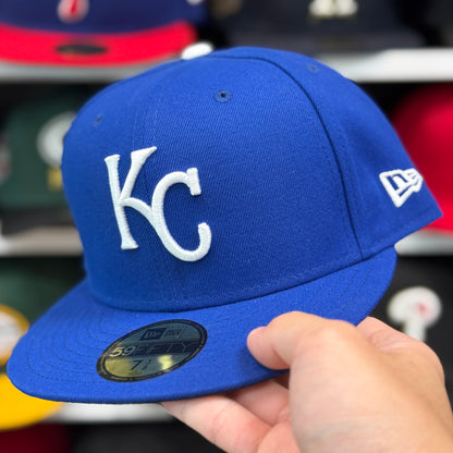 New Era Kansas City Royals Blue 59FIFTY Fitted Hat - Product Image