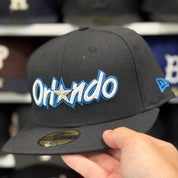 New Era Orlando Magics Black 59FIFTY Fitted Hat - Product Image