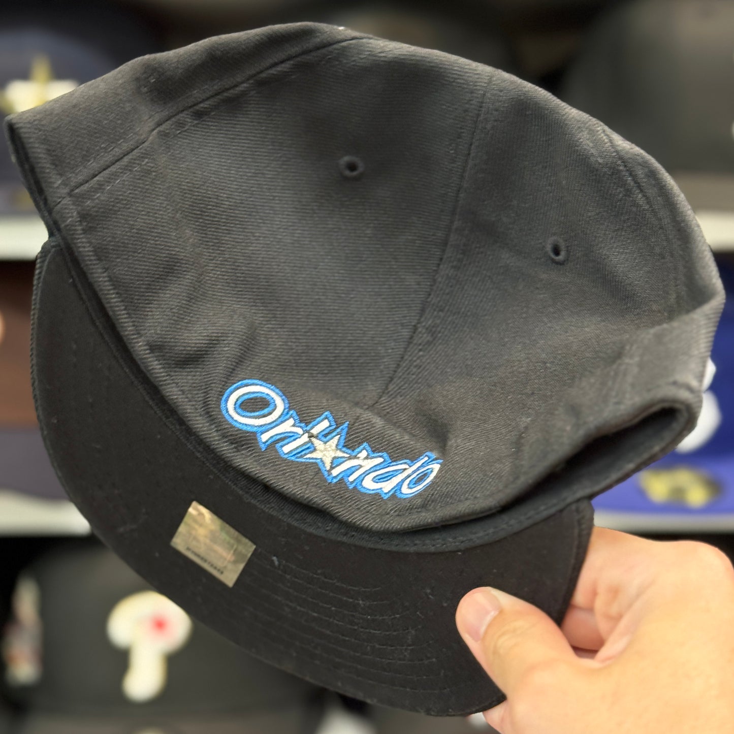 New Era Orlando Magics Black 59FIFTY Fitted Hat - Product Image