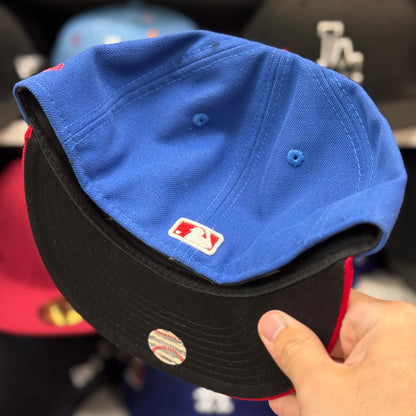 New Era Los Angeles Dodgers 'Superman' Blue/Red 59FIFTY Fitted Hat - Product Image