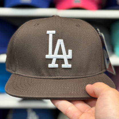 Los Angeles Dodgers Brown Pro Standard Snapback - Product Image