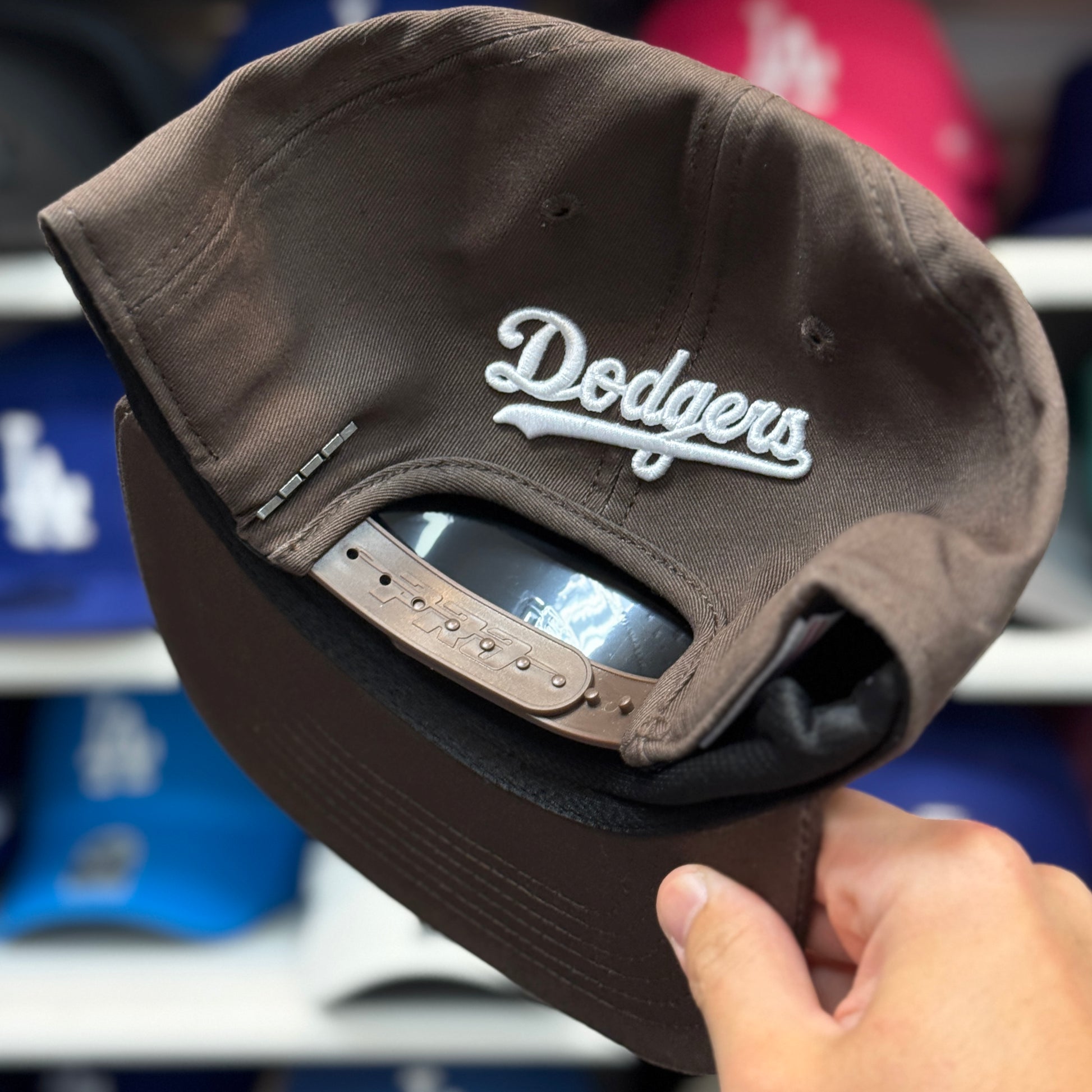 Los Angeles Dodgers Brown Pro Standard Snapback - Product Image