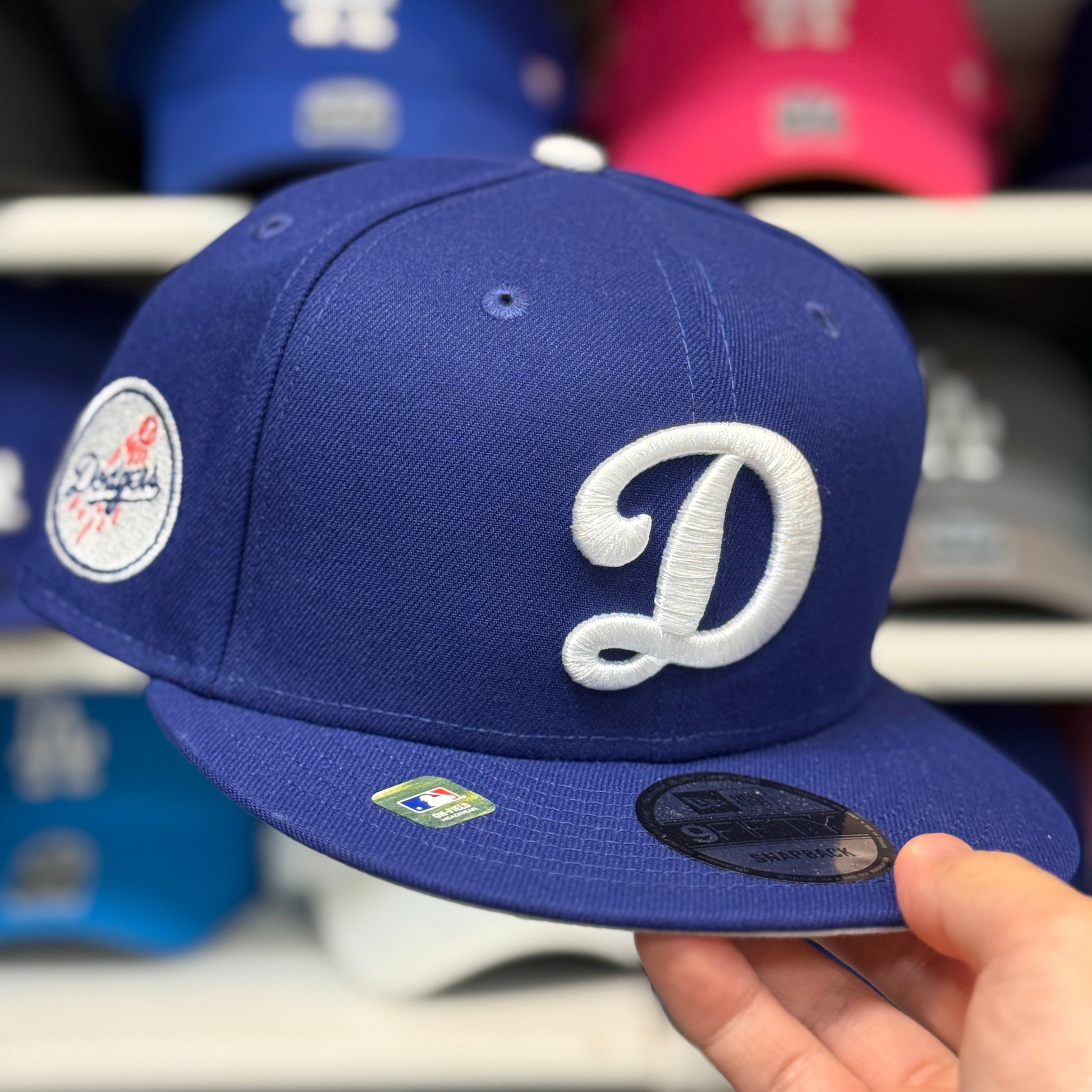 New Era Los Angeles Dodgers 'D Logo' Blue 9FIFTY Snapback - Product Image