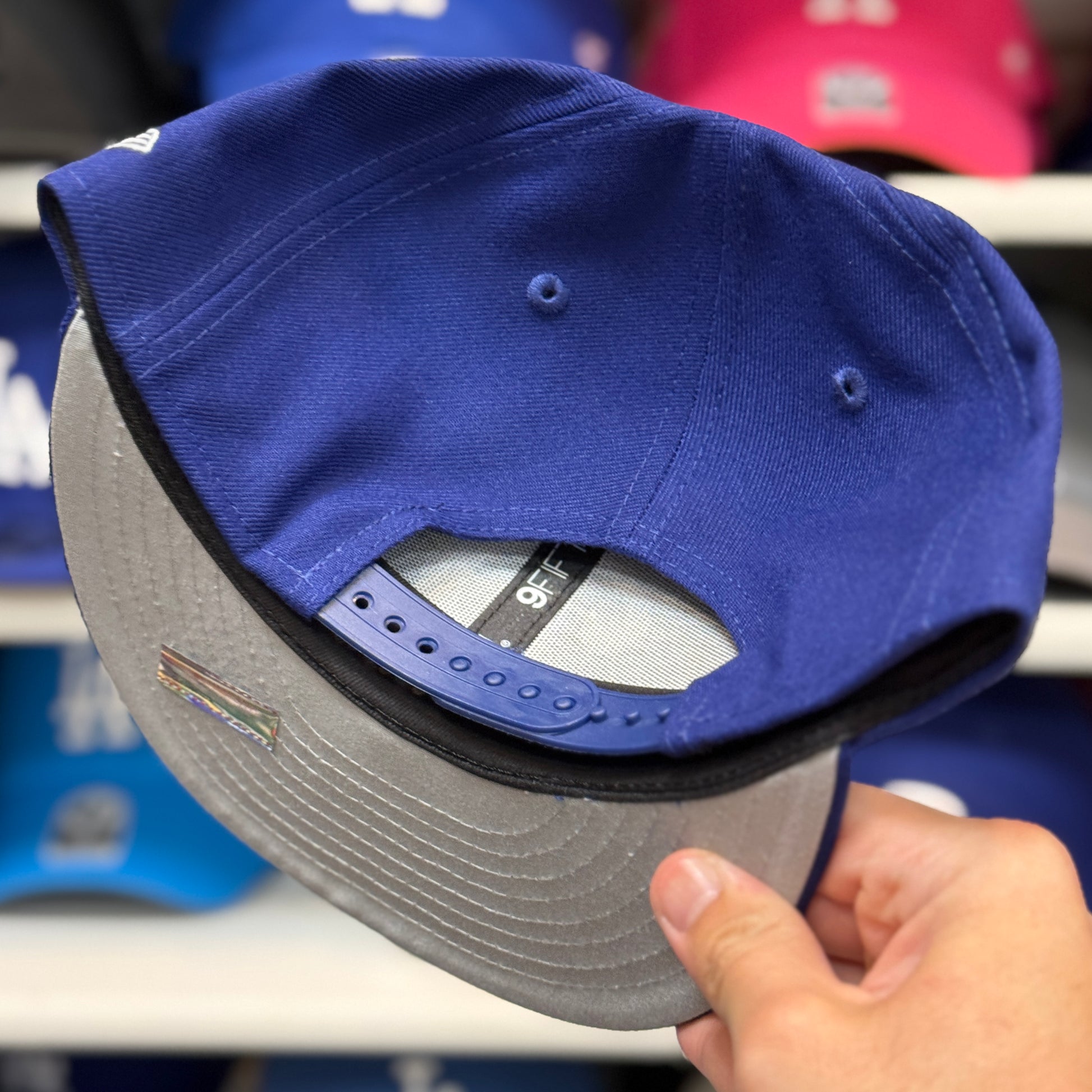 New Era Los Angeles Dodgers 'D Logo' Blue 9FIFTY Snapback - Product Image