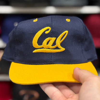 Youth Cal Berkeley Navy/Yellow Snapback - Product Image