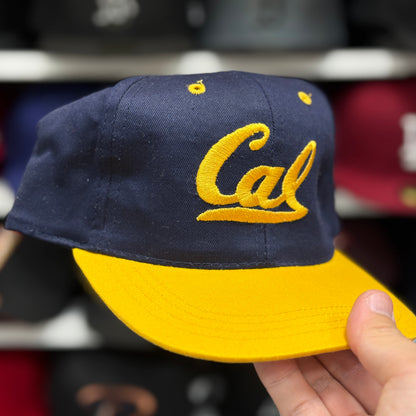 Youth Cal Berkeley Navy/Yellow Snapback - Product Image