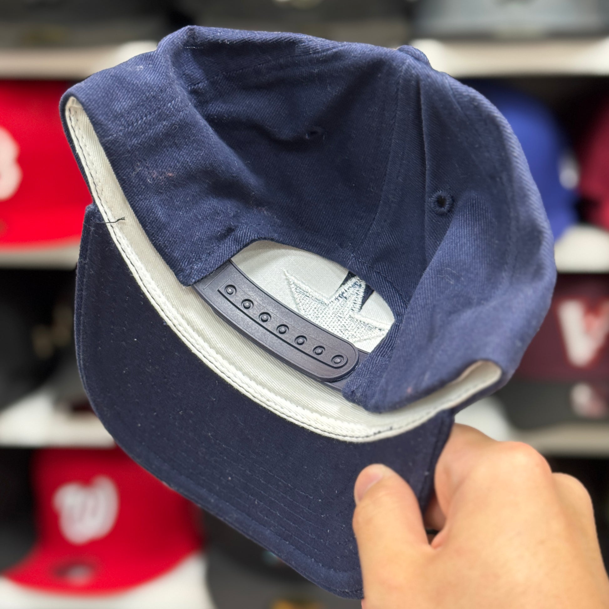 Youth Dallas Cowboys Navy Snapback - Product Image