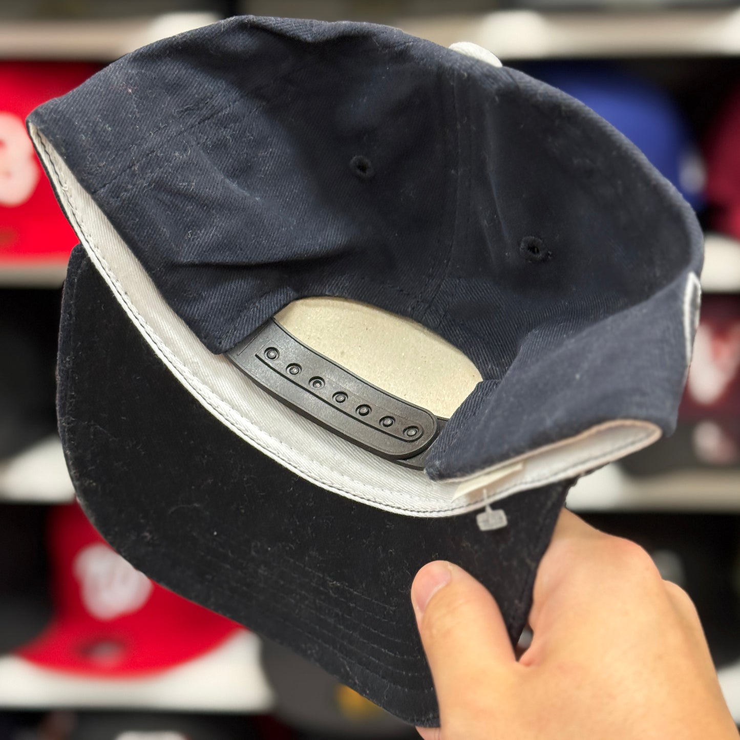 Youth Oakland Raiders Black Snapback - Product Image