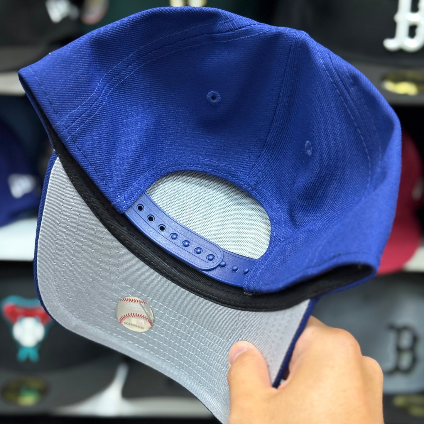 New Era Philadelphia Phillies 'Mascot' A-Frame 9FORTY Snapback Blue