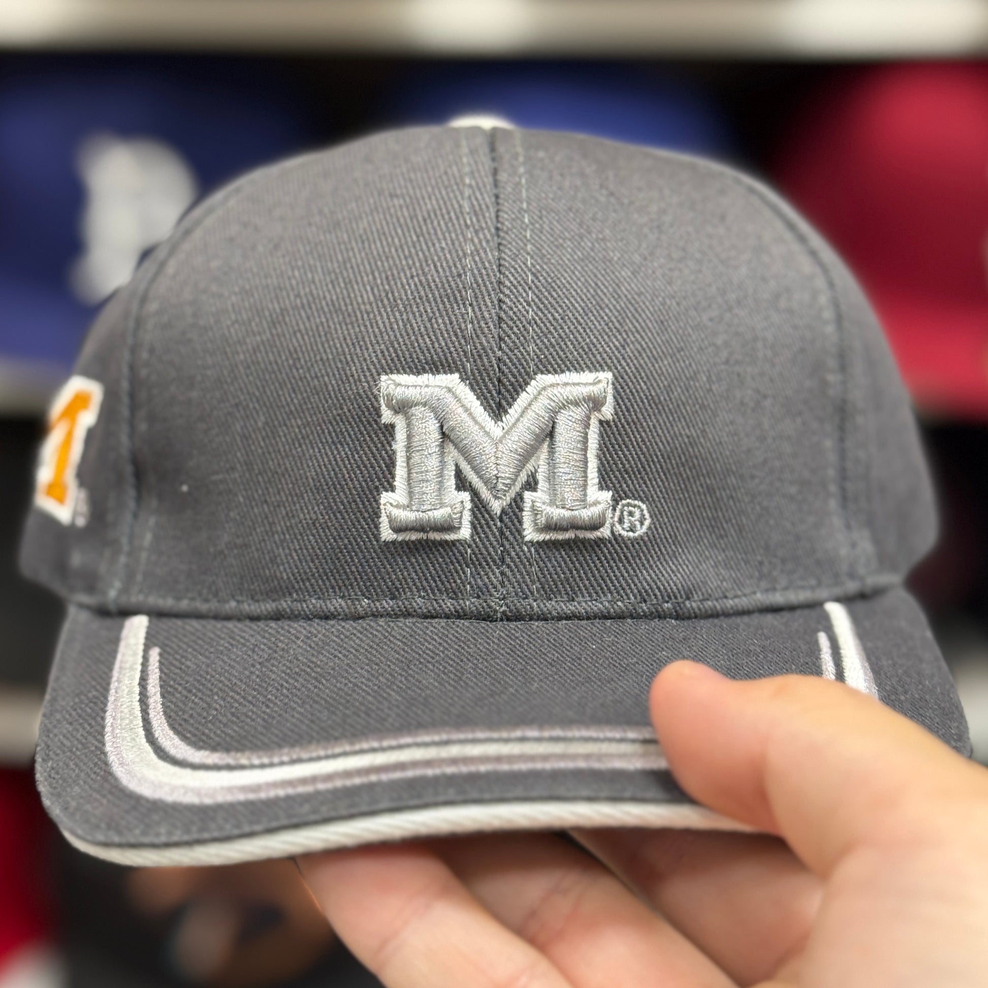 Toddler Michigan Wolverines Gray Baseball Cap - Product Image