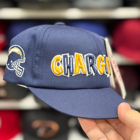 Youth San Diego Chargers Navy Baseball Cap - Product Image