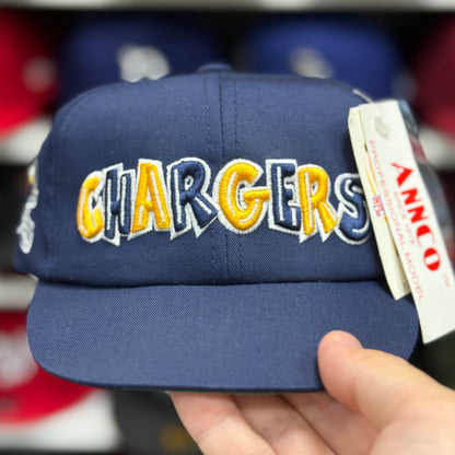 Youth San Diego Chargers Navy Baseball Cap - Product Image