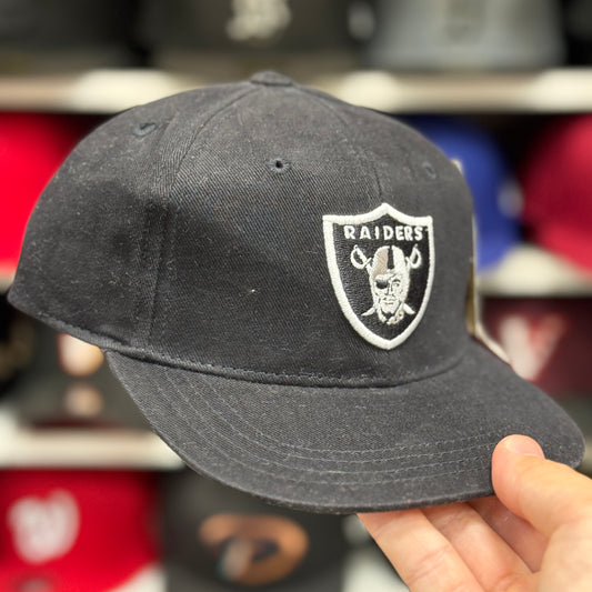 Youth Oakland Raiders Black Baseball Cap - Product Image