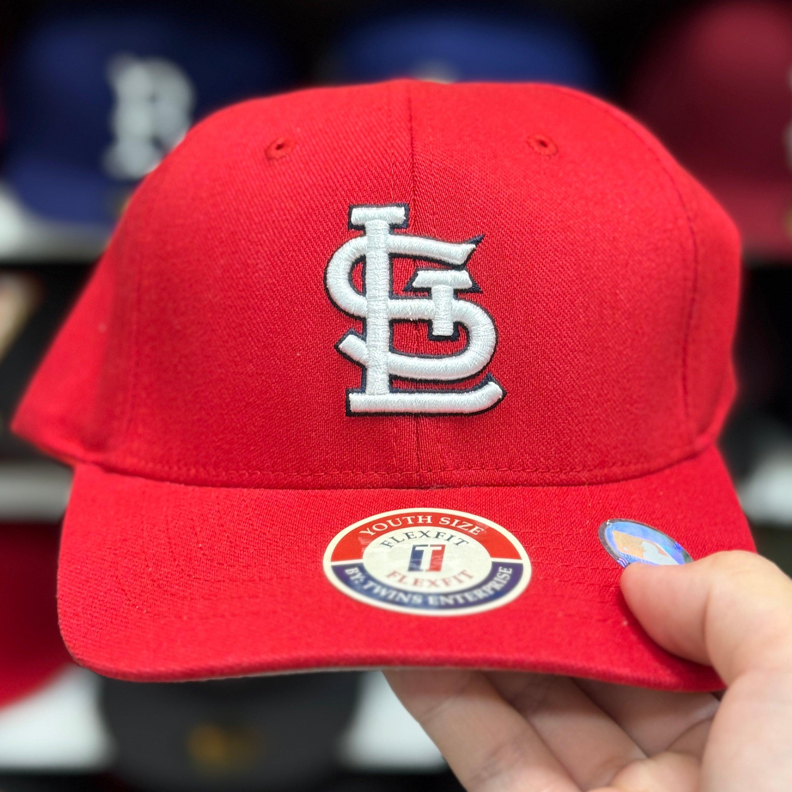 Youth St. Louis Cardinals Red FlexFit Baseball Cap - Product Image