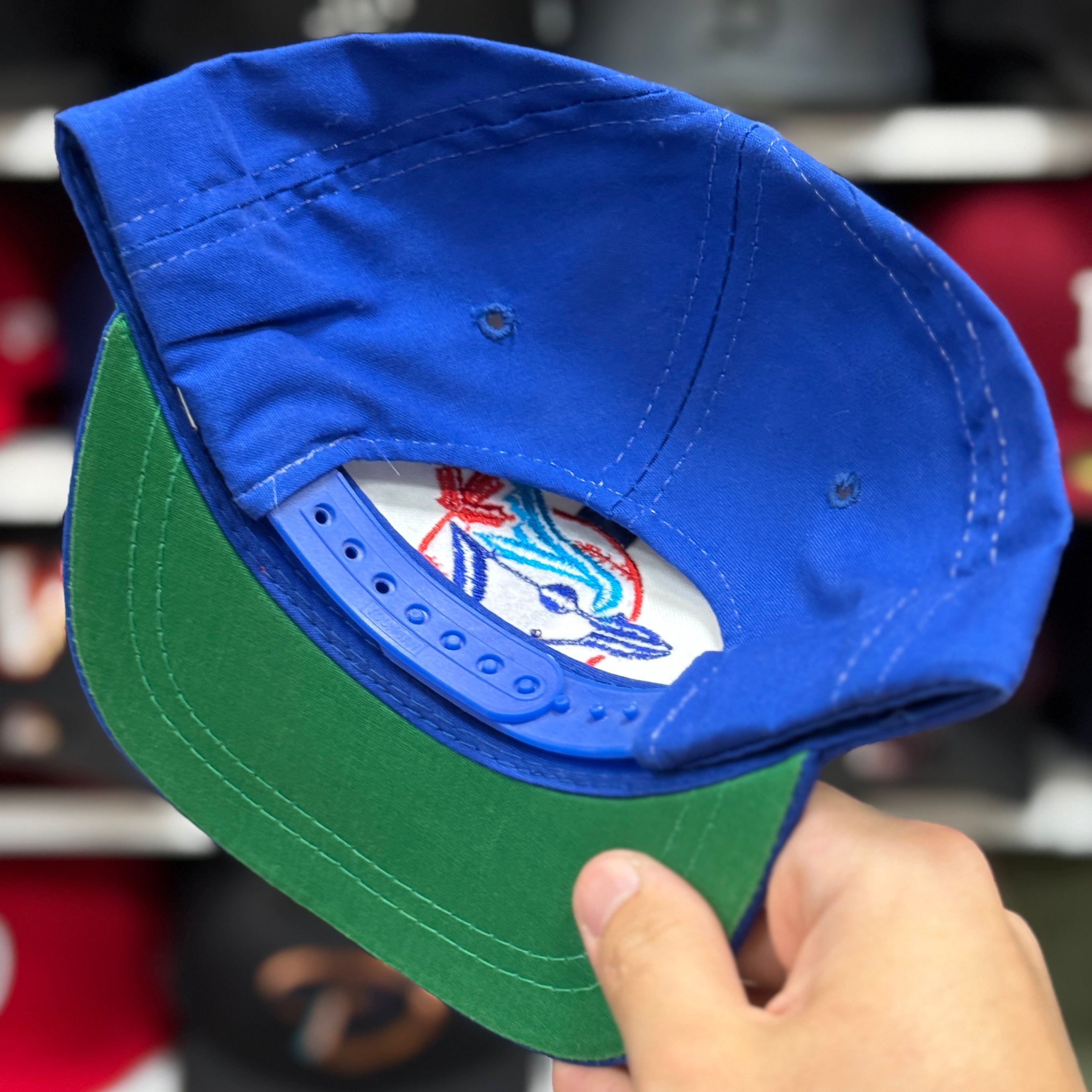 Youth Toronto Blue Jays White/Blue Snapback - Product Image