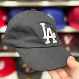 Youth Los Angeles Dodgers Black Adjustable Baseball Cap
