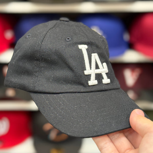 Youth Los Angeles Dodgers Black Adjustable Baseball Cap - Product Image