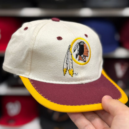 Toddler Chicago Blackhawks Creme/Dark Red Stretch Cap - Product Image